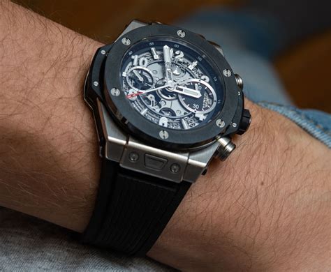 hublot big bang unico black ceramic|hublot titanium ceramic review.